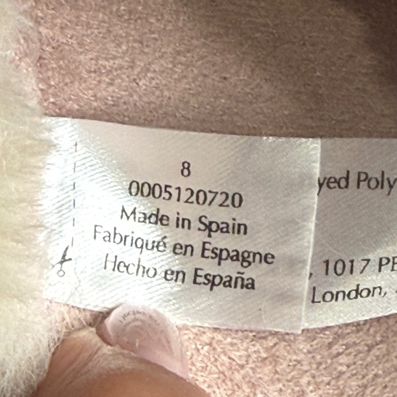 Free People It's A Vibe Platform Slip On Slides Slippers Polar Bear Size 8 - Picture 9 of 10